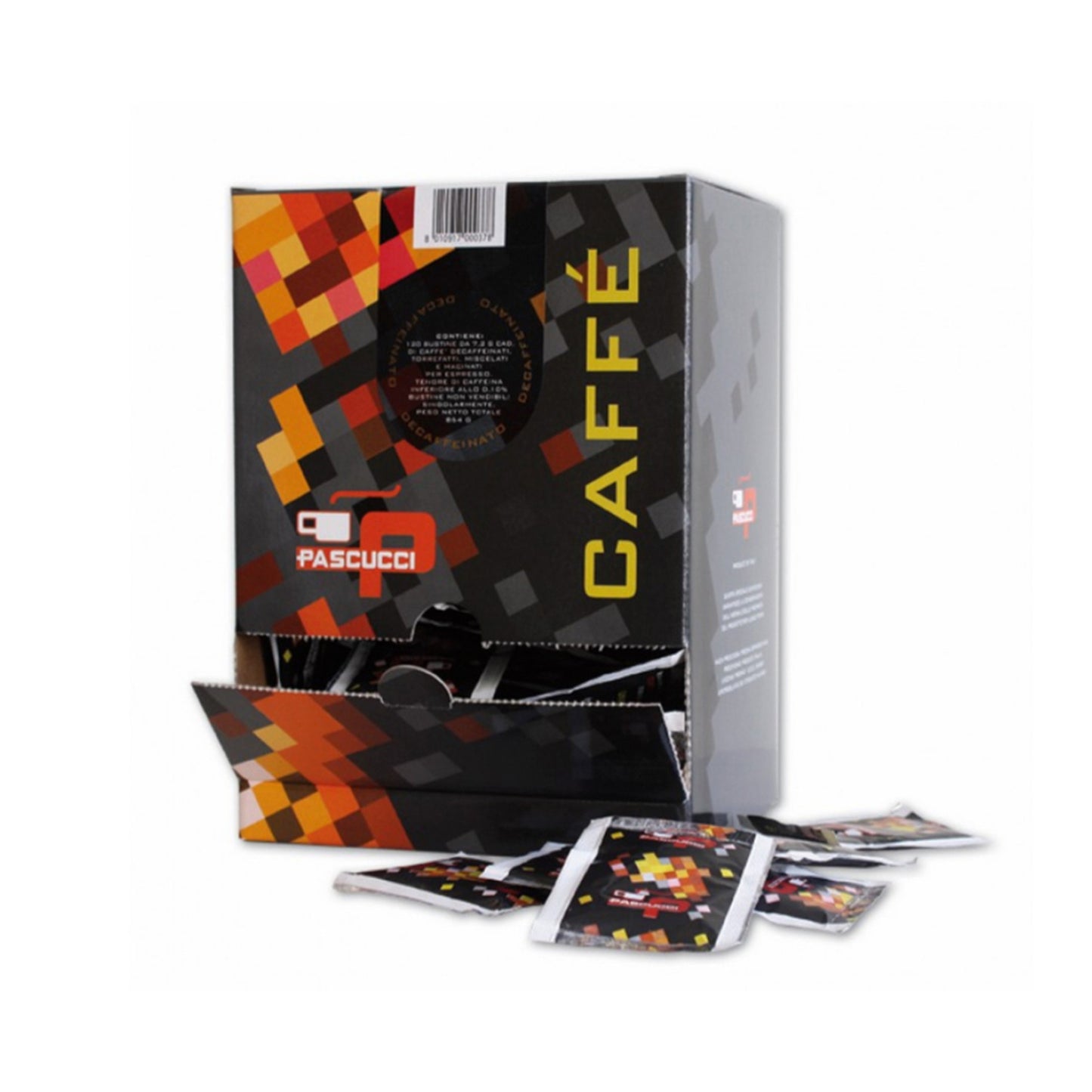 Decaffeinated roasted coffee