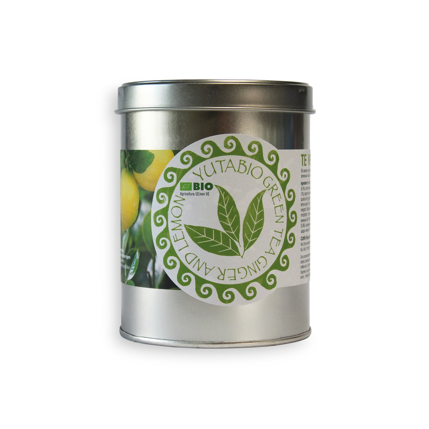 Organic green tea with ginger and lemon 200gr