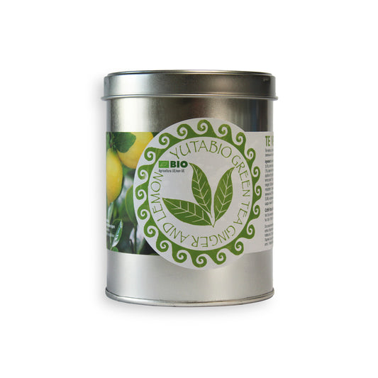 Organic green tea with ginger and lemon 200gr