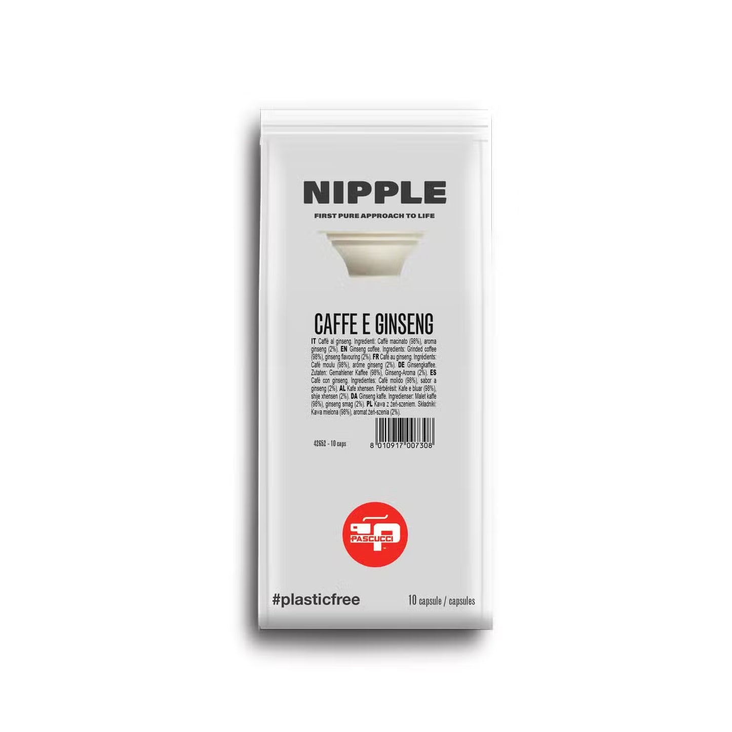 Coffee and Ginseng in Nipple capsule (60 pcs)