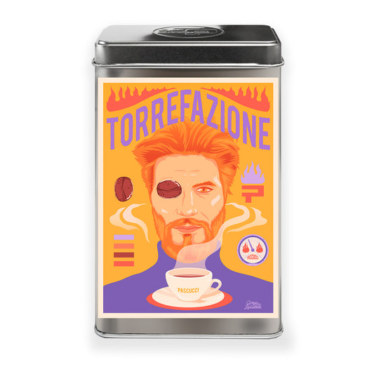 Torrefazione Tin with Golden Blend Ground Coffee 250 gr